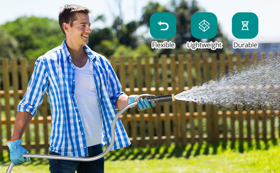 sowgreen metal garden hose