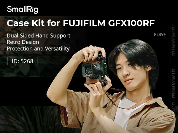 Fujifilm GFX100RF 茶色牛革ハンドル Fujifilm GFX100RF 茶色牛革ハンドル