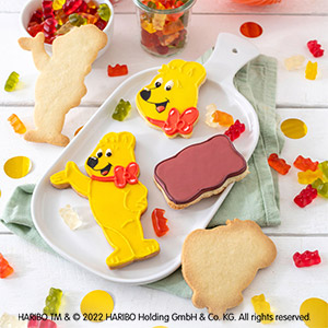 Zenker Meets Haribo - Juego de 3 moldes para tu fiesta de oso dorado