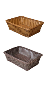 R様 オーダーカゴ完成品 Amazon.co.jp: SAKE 新タイプ コーヒー色 Lサイズ PP