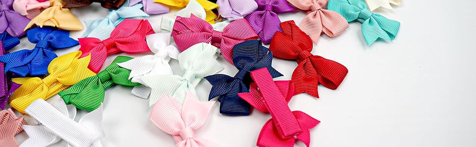 grosgrain ribbon bows