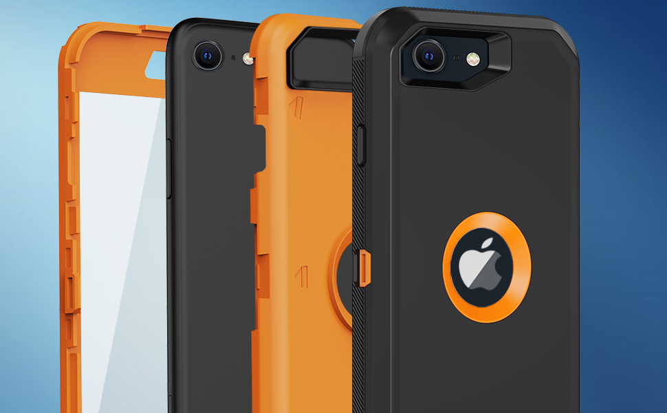 Aimoll88 for iPhone SE Case 2020/2022, Built in Screen