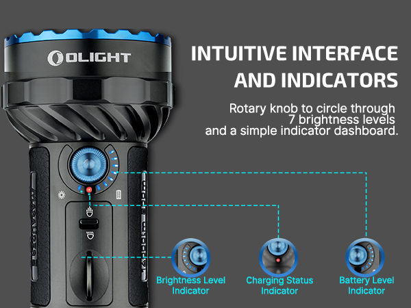 OLIGHT Marauder 2 Rechargeable Handheld Flashlight 14,000
