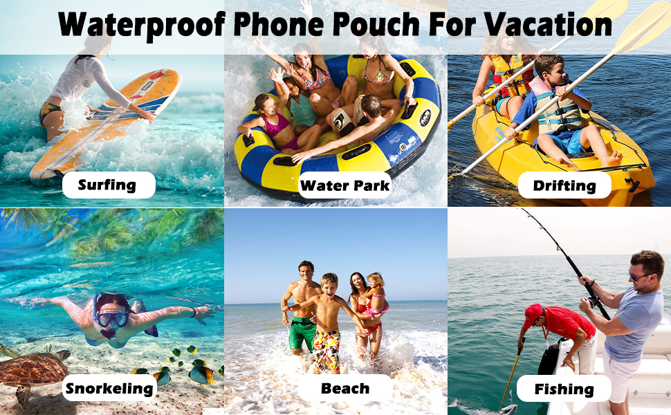 Waterproof mobile phone bag