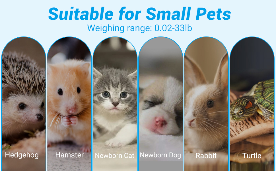 Mlijzard Digital Puppy Scale,Puppy Scale for Weighing,Small