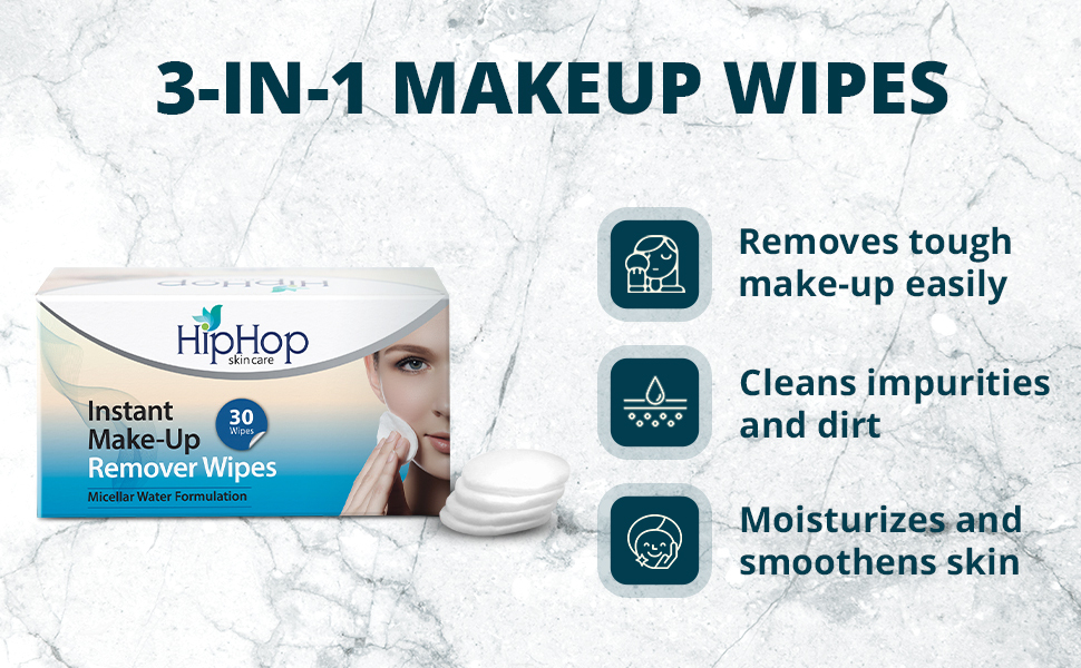 wipes, facial wipes, makeup remover wipes