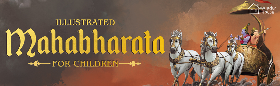 Mahabharata - Illustrated Book For Children