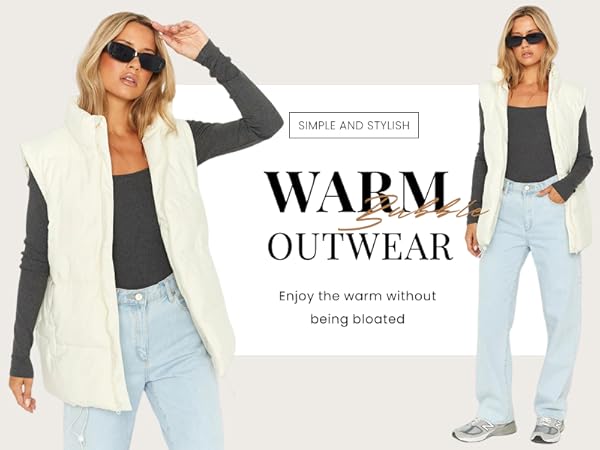 【新品】HAU(ハウ) inner warm vest cloud アイボリー CLASKA（クラスカ）｜ inner warm vest 