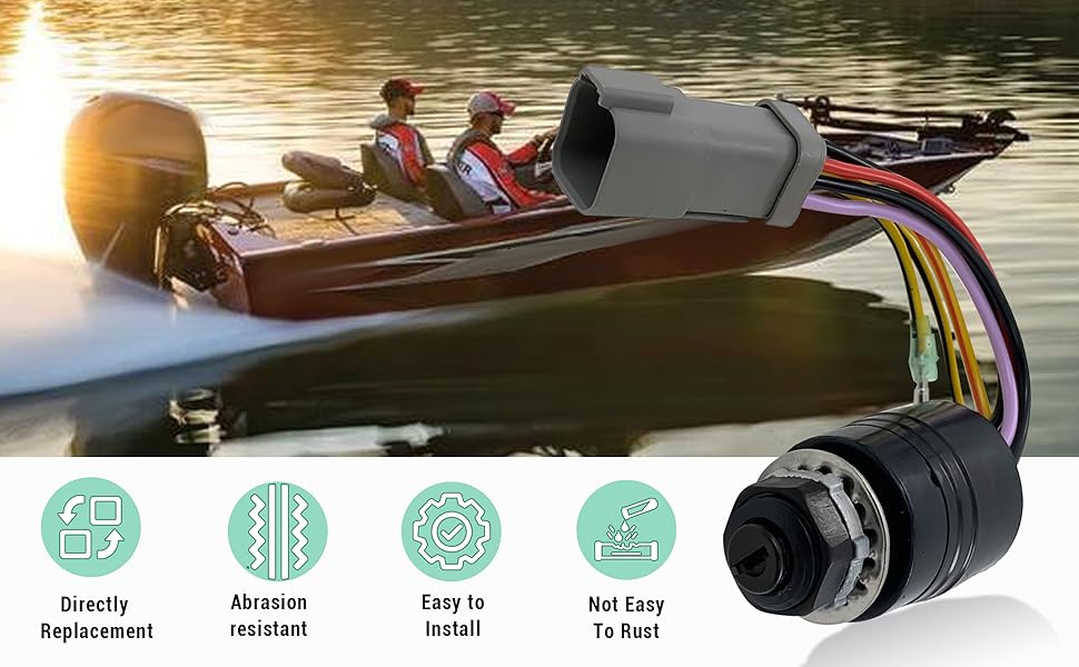 Amazon.com: 129572 Ignition Switch with 2 Key, 3 Position 6