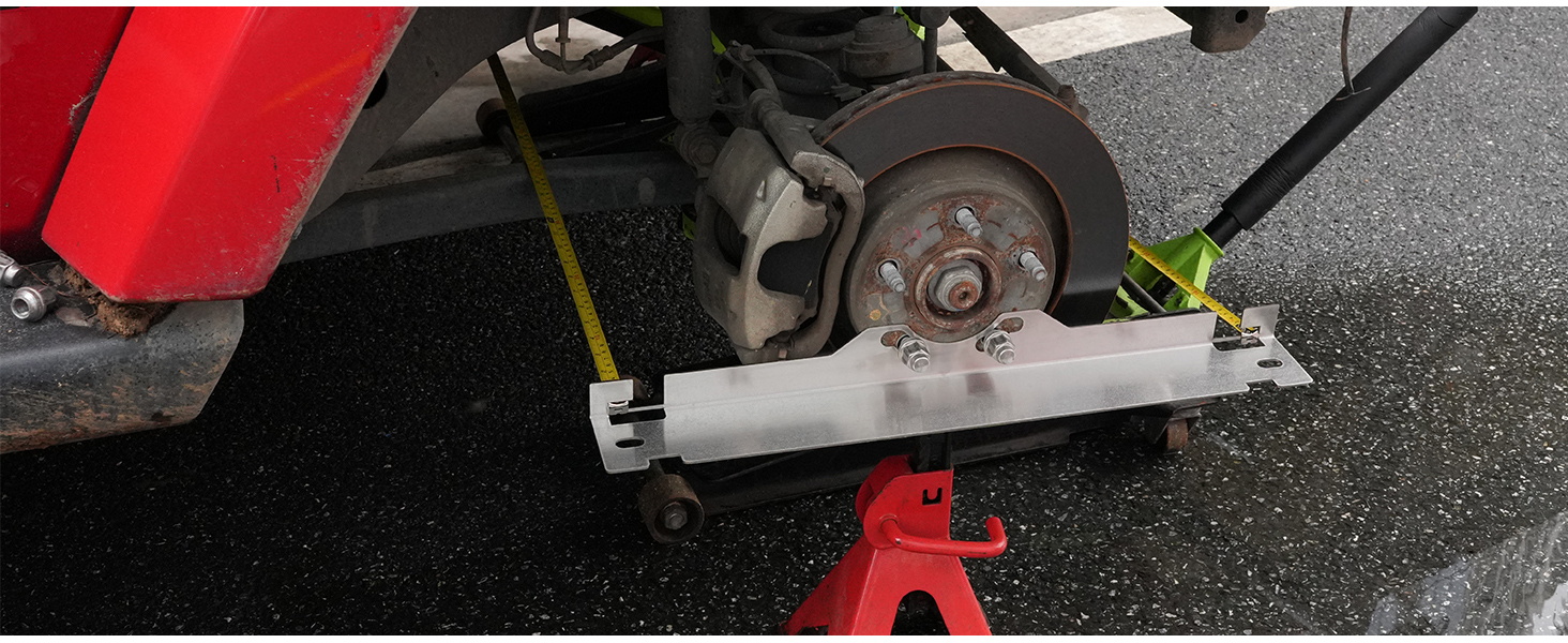 stainless steel wheel alignment tool plate