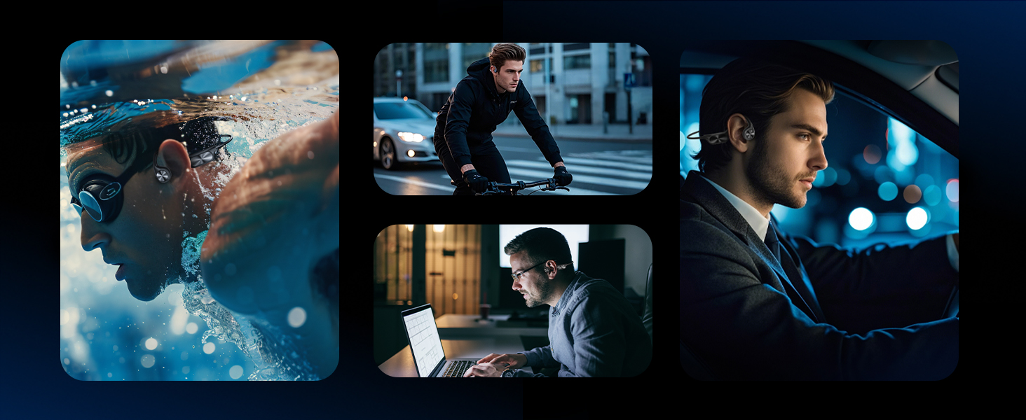 WalkerFit T10PRO kemik iletimli kulaklıklar