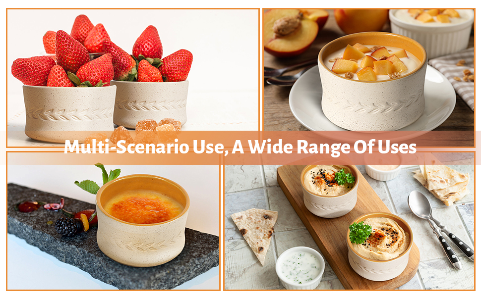 Ramekins Small Ramekins 8 Oz Oven Safe Ramiken Creme Brulee