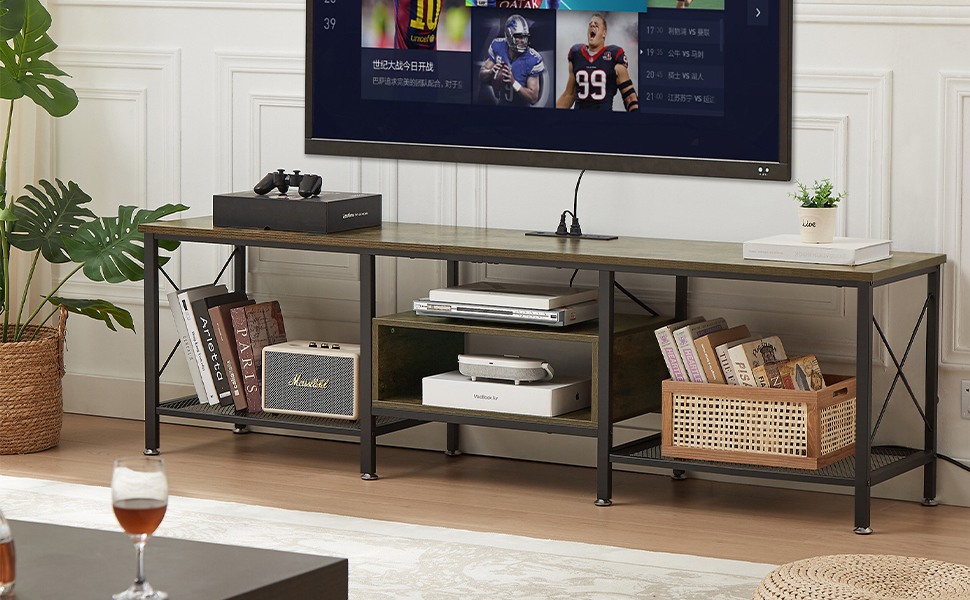 TV Stand with Power Outlets