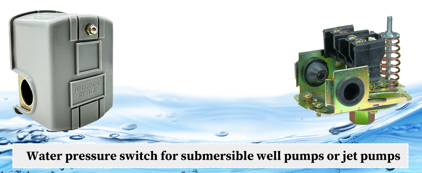 Well Pump Pressure Switch4060 PSI Water Pressure Switch