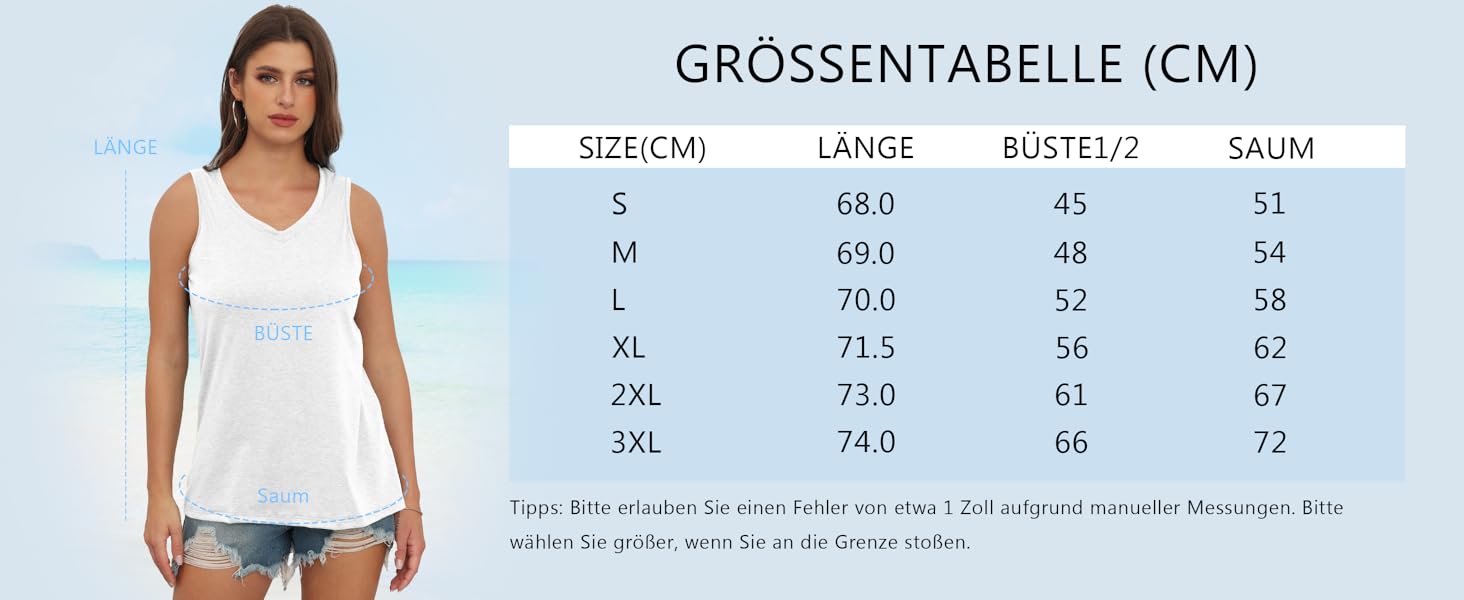 DUOEASE Damen V-Ausschnitt Ärmellose Oberteile OEKO-TEX STANDARD 100 Sommermode A2339714 17c3 465f 94dc 5bbce42f842a. CR0,0,2928,1200 PT0 SX1464 V1