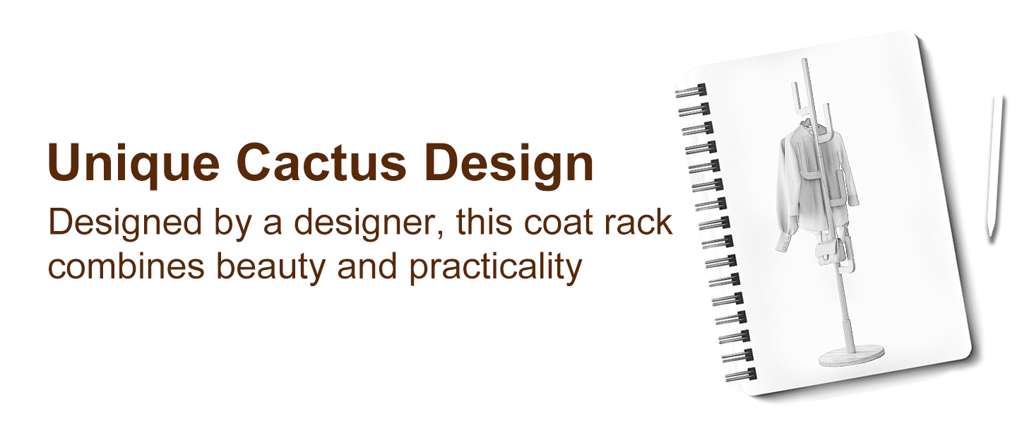 Cactus Coat Rack