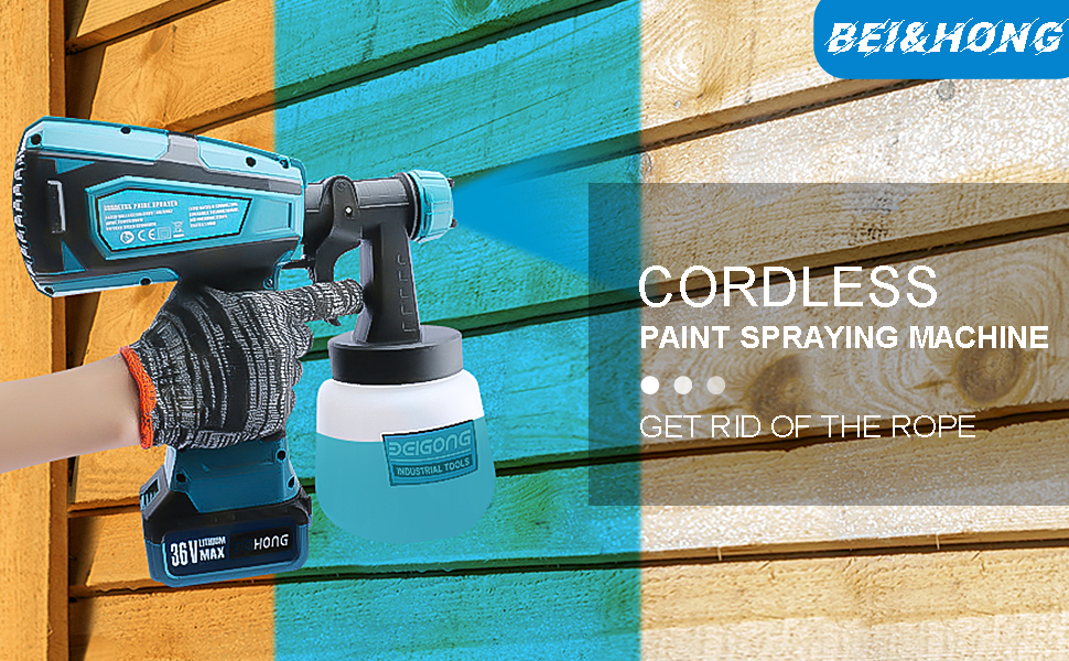 Paint Sprayers for Home Interior and Exterior, with High