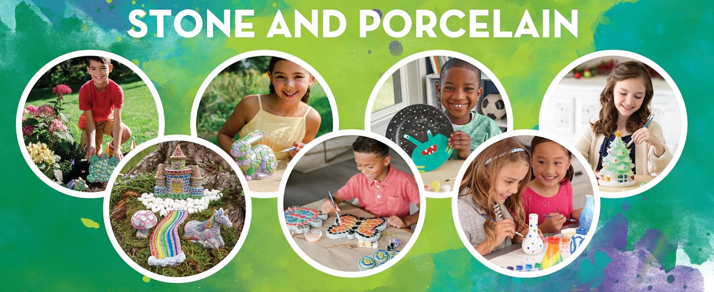 MindWare 13818689 PYO Unicorn Paint Your Own Stepping