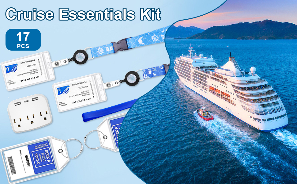 Cruise Luggage Tags Cruise Accessories Kit