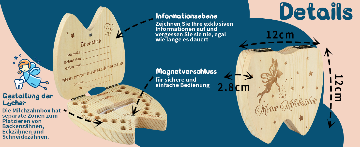 zahndose milchzähne mädchen