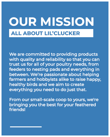 Lil'Clucker About us, Our Mission, Lil Clucker Poultry Solution, Poultry Store