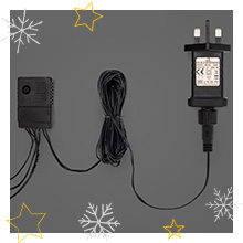 Christmas Multicolour Maypole Tree LED Light Pyramid Outdoor Decoration 1.4m