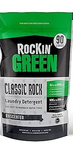 Rockin Green Classic Rock Natural Laundry Detergent Powder