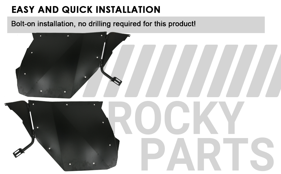 Auraroad Suicide Doors compatible with 20112020 CANAM 800/800R