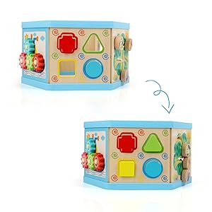 Activity Cube Bead Maze-A+6
