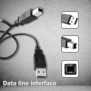 1.5M High Speed USB Printer Cable USB 2.0 Type A Male to Type B Male Cable Cord