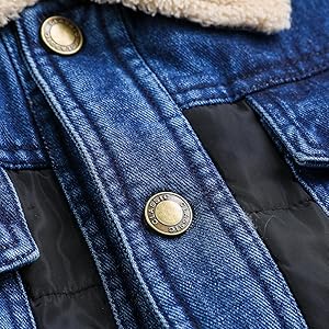 Front Button Closure