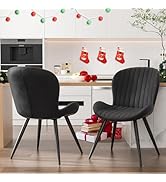Hawthyhome Dining Room Chairs Set of 2 Kitchen Chair Dining Room Living Room Ergonomic Chair...