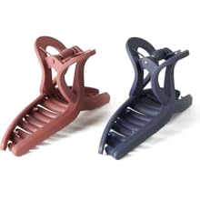 Crossover hair clips