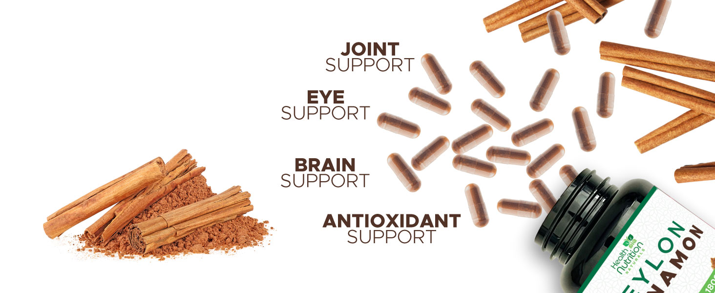 cinnamon extract supplement extract 1200 2000 1800 mg bark pill vitamins Ceylon Cinnamon Supplement