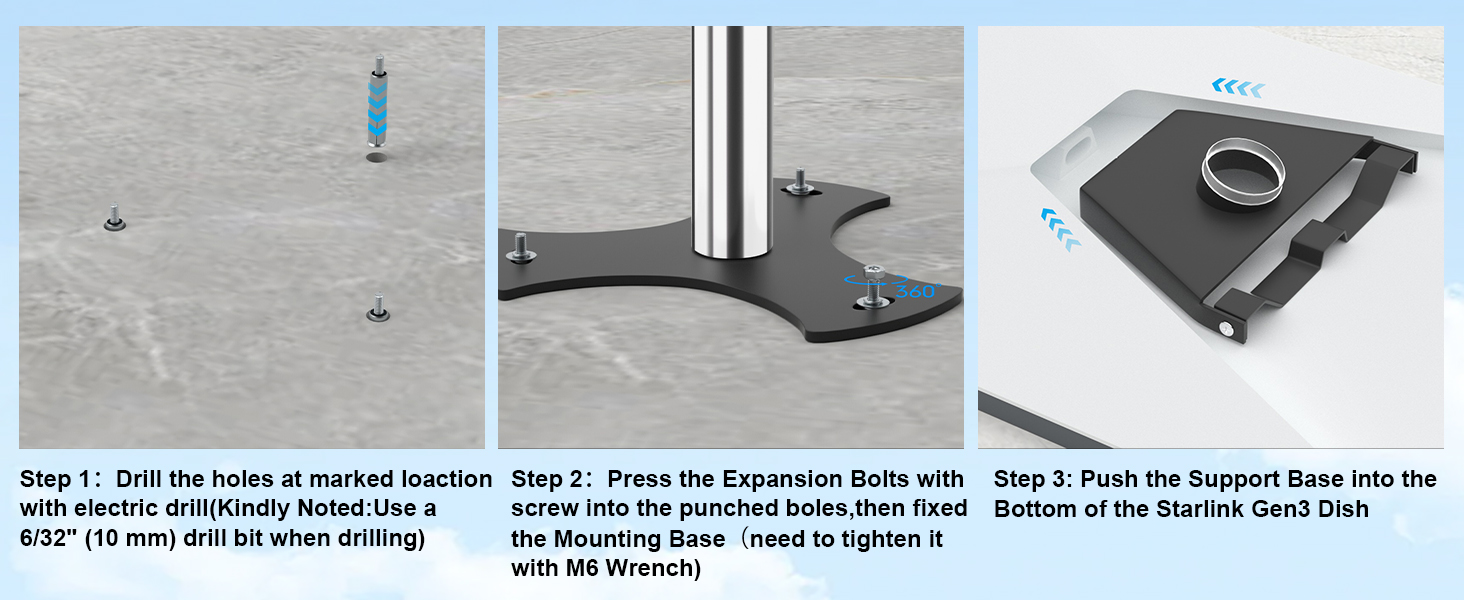 Starlink Gen 3 wall Mount