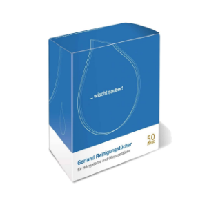 Gerland Reinigungstücher für Hörgeräte und Hörsysteme 30 Stück