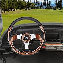 golf cart steering wheel