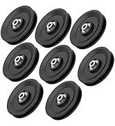 MiXiZigoz 115 MM Universal Nylon Bearing Pulley Wheel Replacement Compatiable with Cable Machine ...
