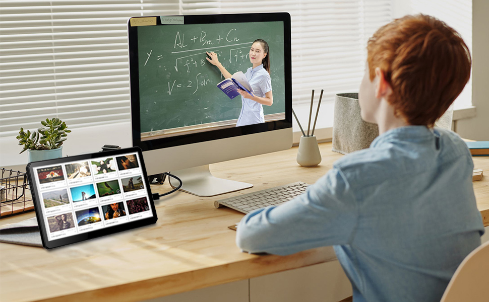 Amazon.co.jp: Cuview モバイルモニター タッチ 10.8インチFHD