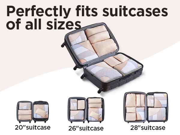 Amazon.com: 8 Set Packing Cubes for Travel, Gifts for Women