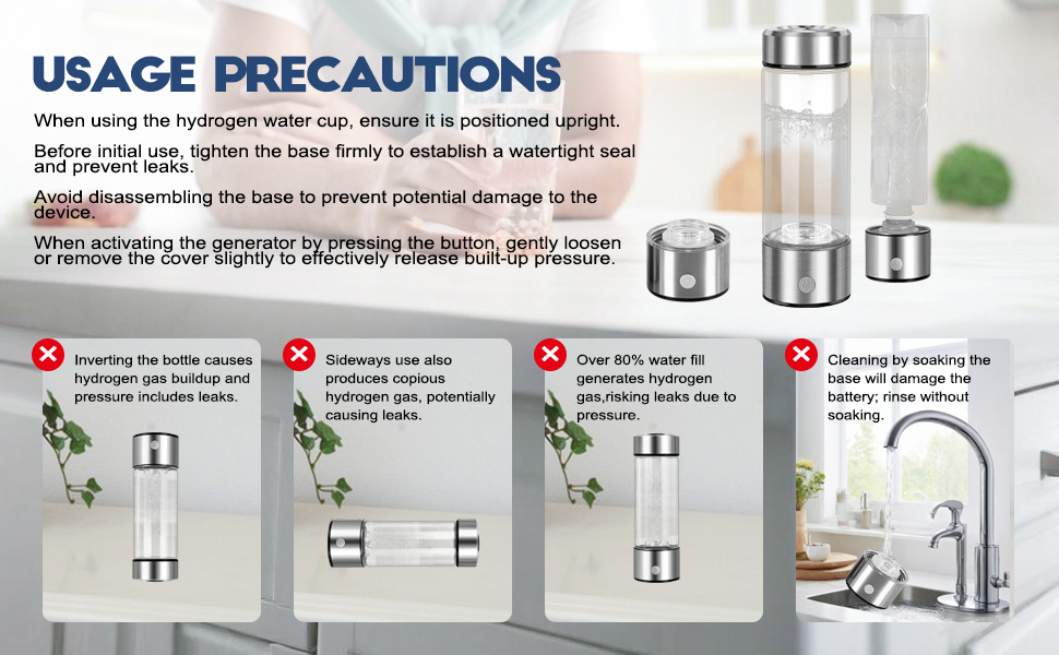 Hydrogen Water Bottles