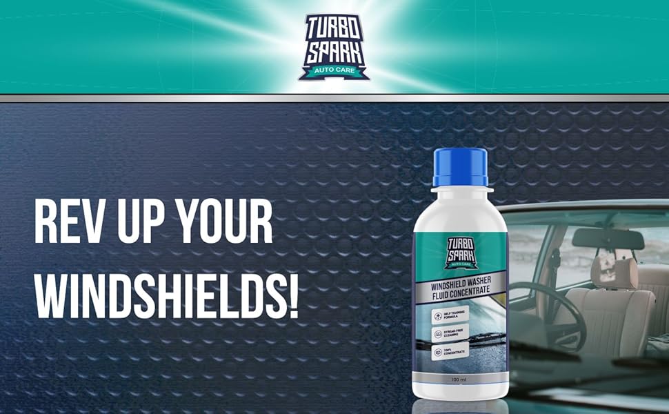 Turbo Spark Windshield Washer Concentrate 100ml
