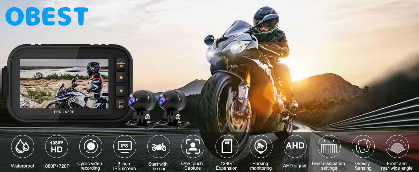 motorcycle dash cam