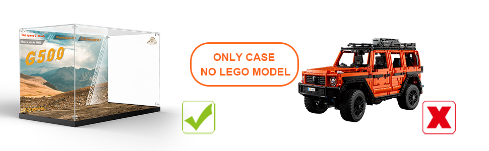 sa-na4ケース Amazon.com: Acrylic Display Case for Lego Technic Mercedes