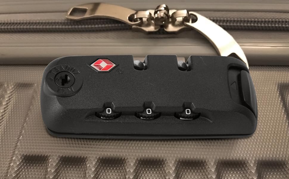 TSA Accepted Luggage Locks