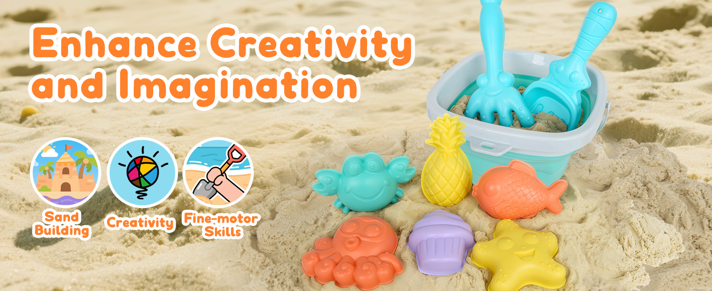 travel Sand Toys for Ages 3-5