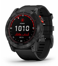 Garmin - Epix™ - Montre GPS Multisport connectée avec écran AMOLED