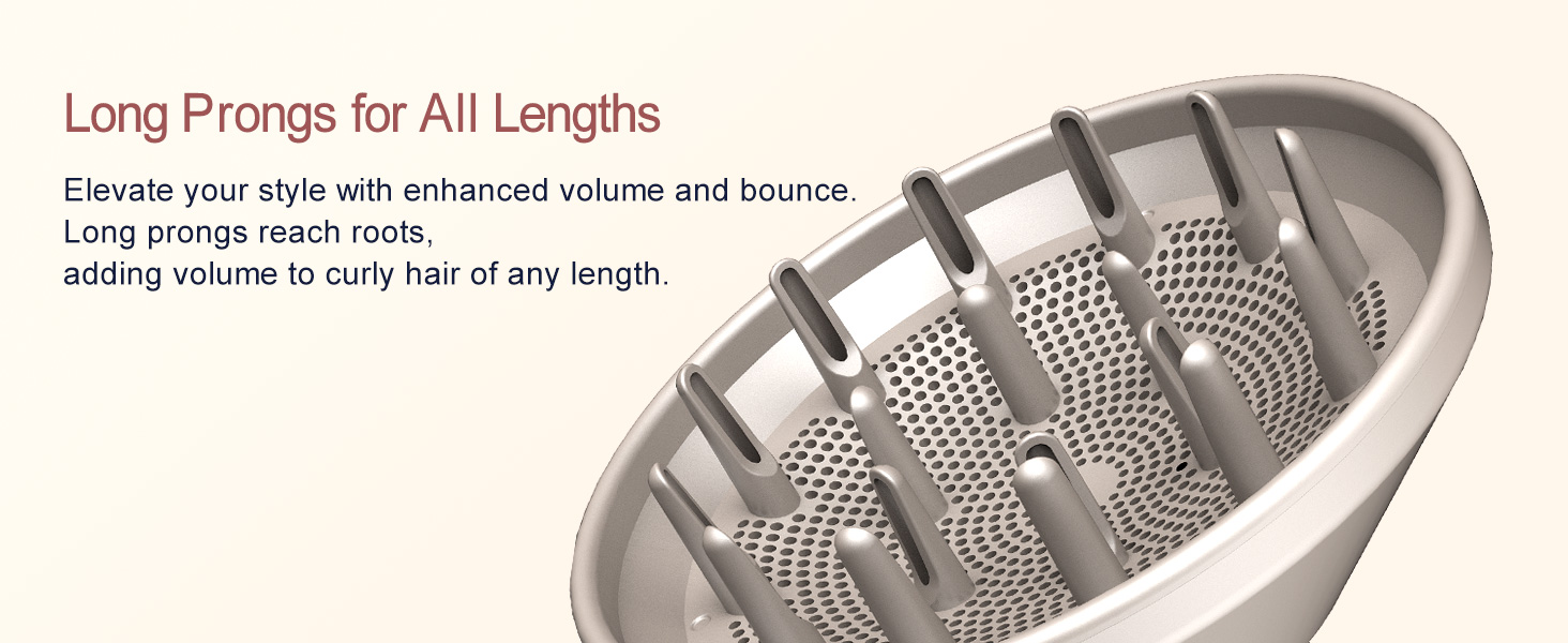 Time Saving Styling professional looking results wavy curly coily hair diffuser curls styles