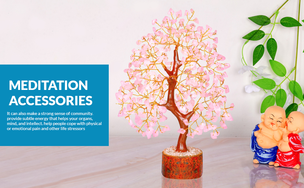 tree of life rose quartz crystal trees gemstone tree office decor crystal tree money tree