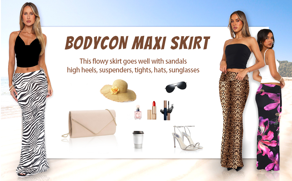 bodycon long skirt